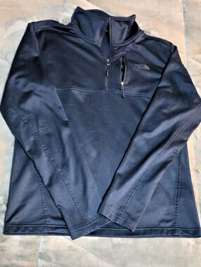 The North Face TNF Performance Fleece 1/4-Zip Blue Jacket